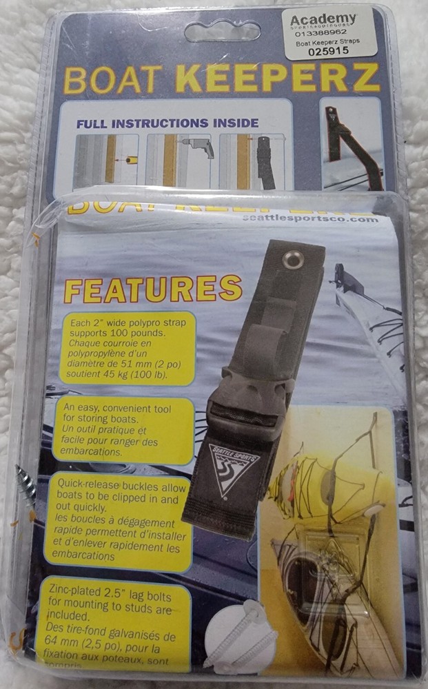 2" Boat Keeperz Straps