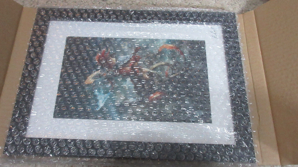 Games Workshop Warhammer Idoneth Deepkin Framed Numbered Art print