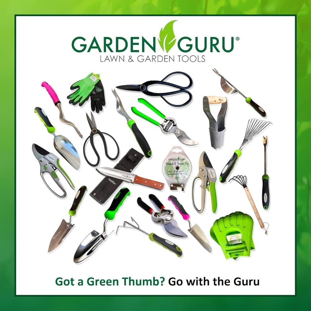 Garden Guru Handheld Seed Spreader Shaker – Multi Use Grass 1 Pack, Green