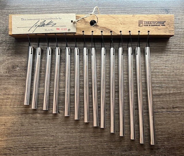 TreeWorks TRE417 14 Bar Student Chimes Excellent Perfect