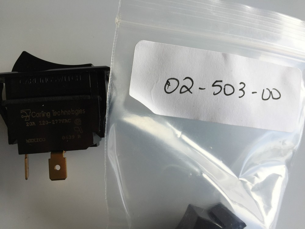 Thermax SPST Pump Switch 02-503-00