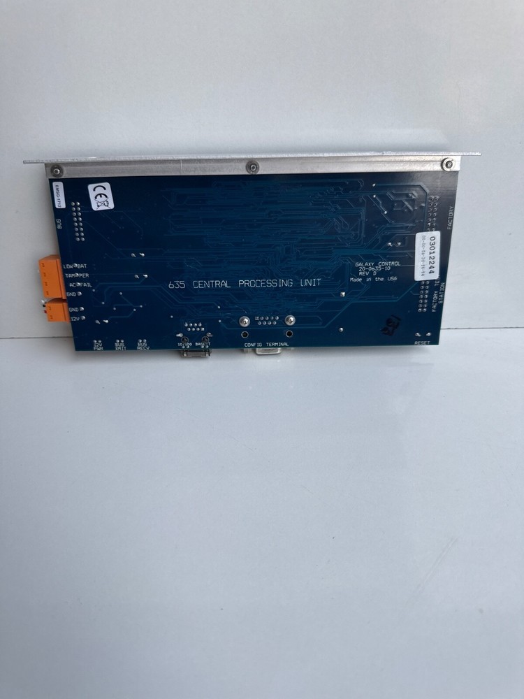 Galaxy Access Control 20-0635-30 635 CPU Central Processing Unit Circuit Board