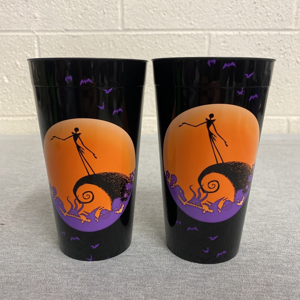 Disney The Nightmare Before Christmas 22oz Plastic Drinking Cup (2pack)