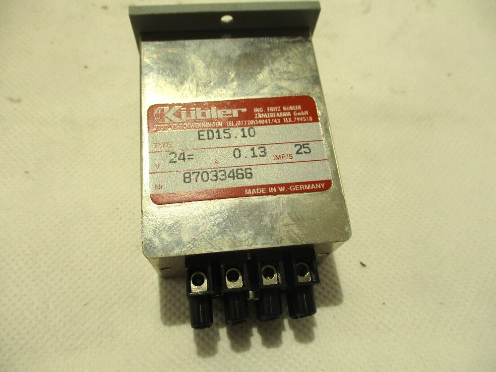 NEW KUBLER ED15.10 TIMER HOUR METER