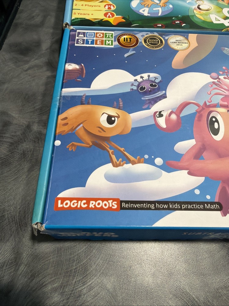 Logic Roots Cloud Hoppers & Ocean Raiders Game, Educational FUN