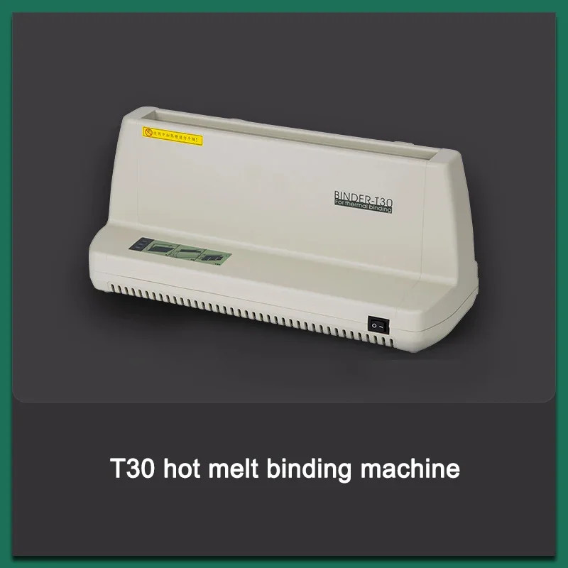 T30 Hot Melt Binding Machine Adhesive Binding Document Contract Text A4 Pack