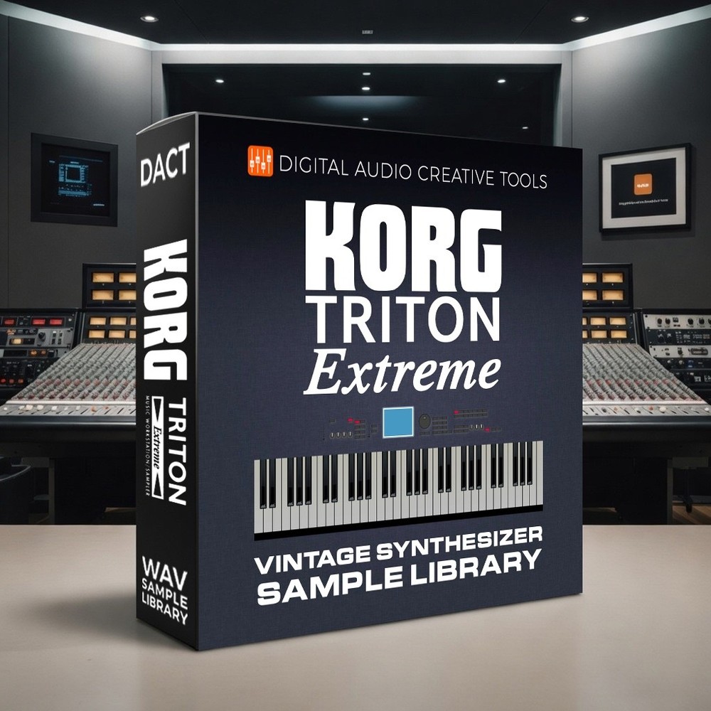 Korg Triton Extreme Synthesizer Sample Library