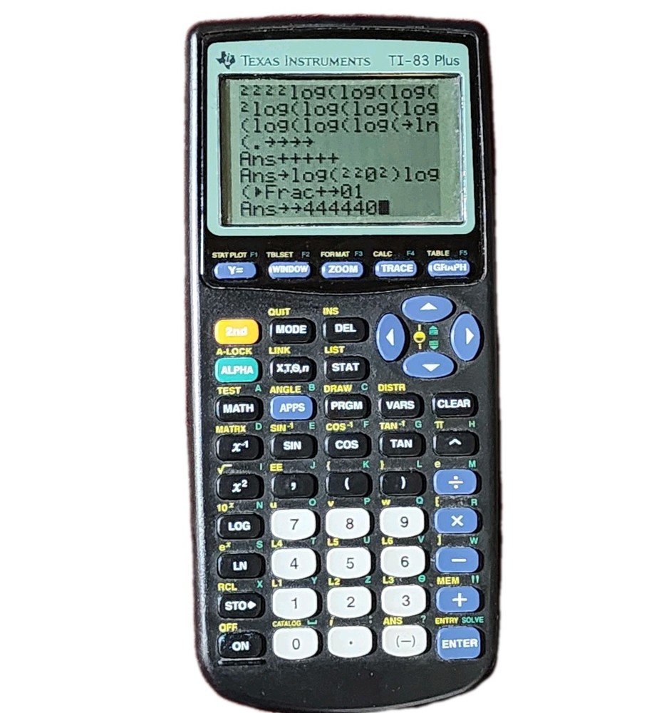 TI-83 Plus Graphing Calculator Texas Instruments Tested & Working