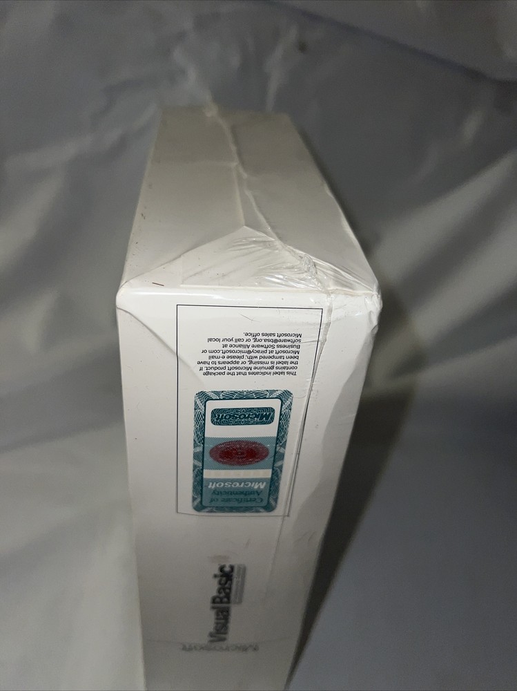 Microsoft Visual Basic Professional Edition Version 5.0 Academic New Sealed