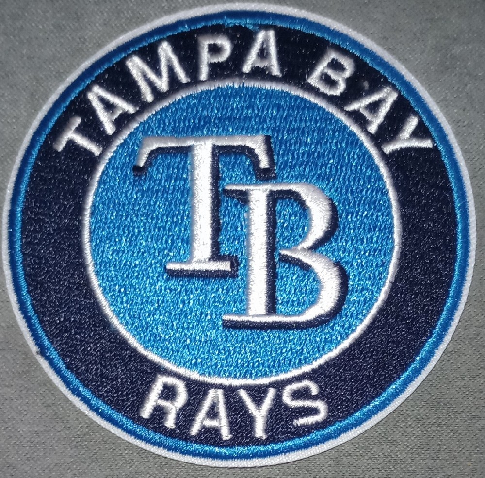 TAMPA BAY RAYS IRON ON PATCH