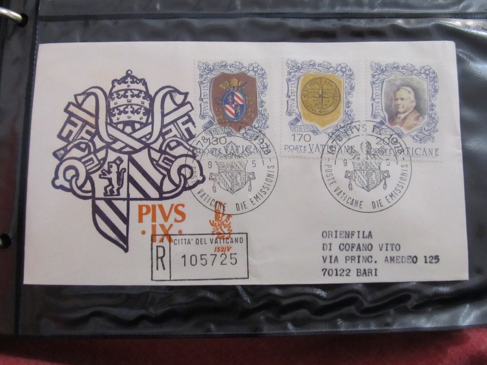 Citta del Vaticano 1978 FDC LR118F55