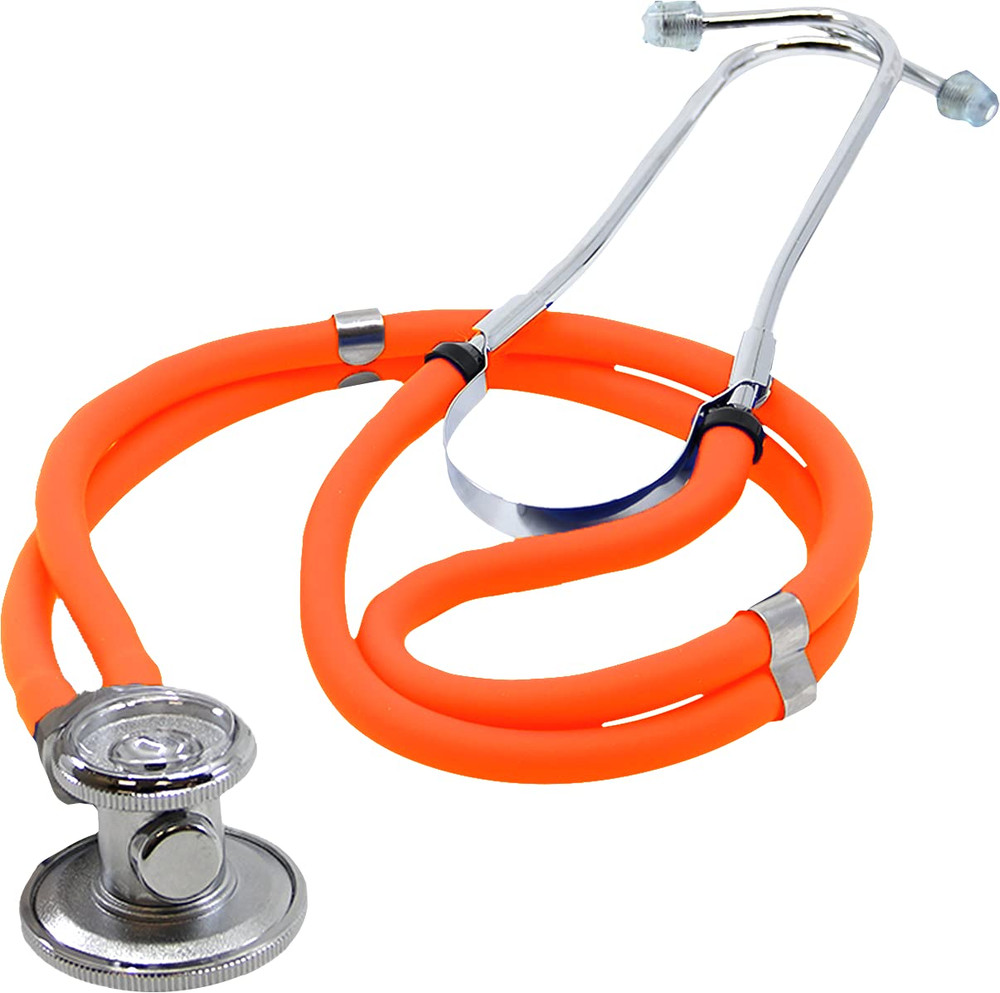 Sprague-Rappaport Type Two Tube Stethoscope – Orange