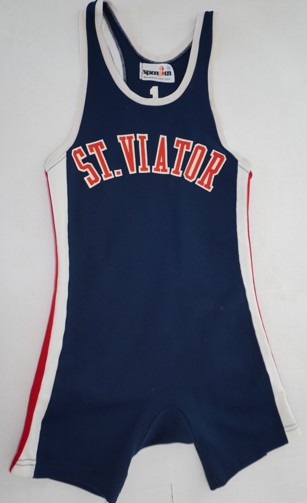 ST. VIATOR MEN'S WRESTLING SINGLET SIZE ADULT 34