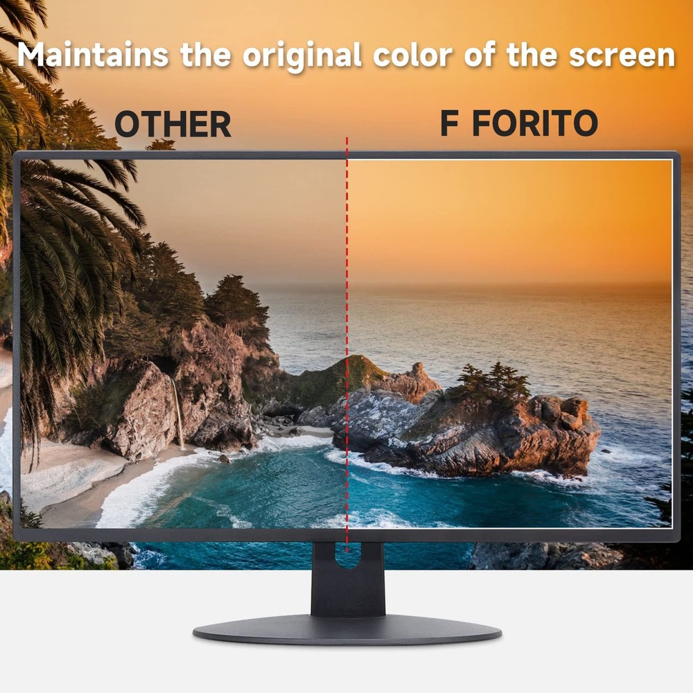 2-Pack 21.5" Anti-Glare Matte Computer Screen Protector for Widescreen Displays