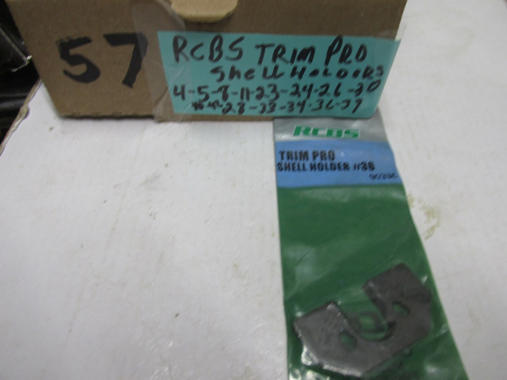 [57] RCBS trim pro shell holder #36 new
