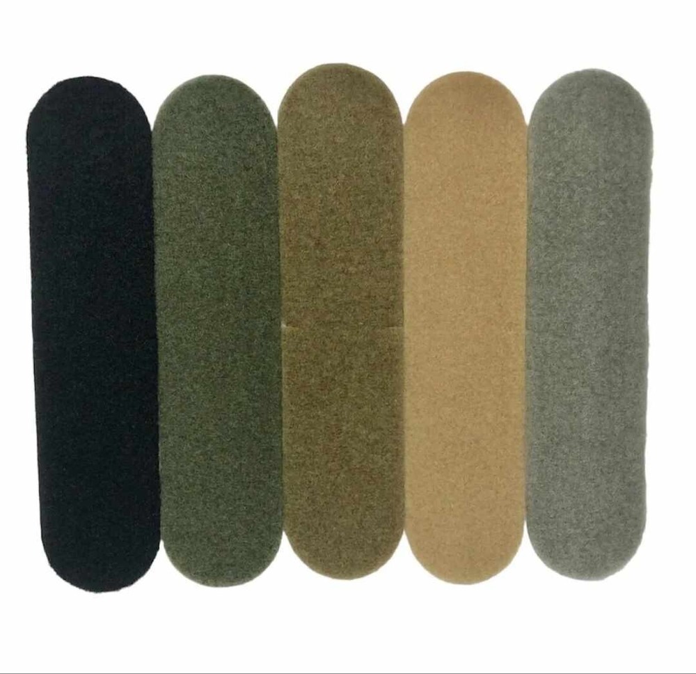 9pc Helmet Loop Patch Kit ACH MICH ECH Adhesive Backed for Ballistic & Bump Use