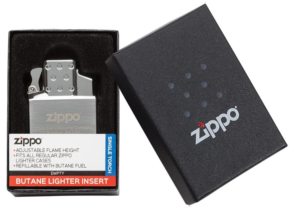 Zippo 65826, Single Torch Butane Lighter Insert, Unfilled