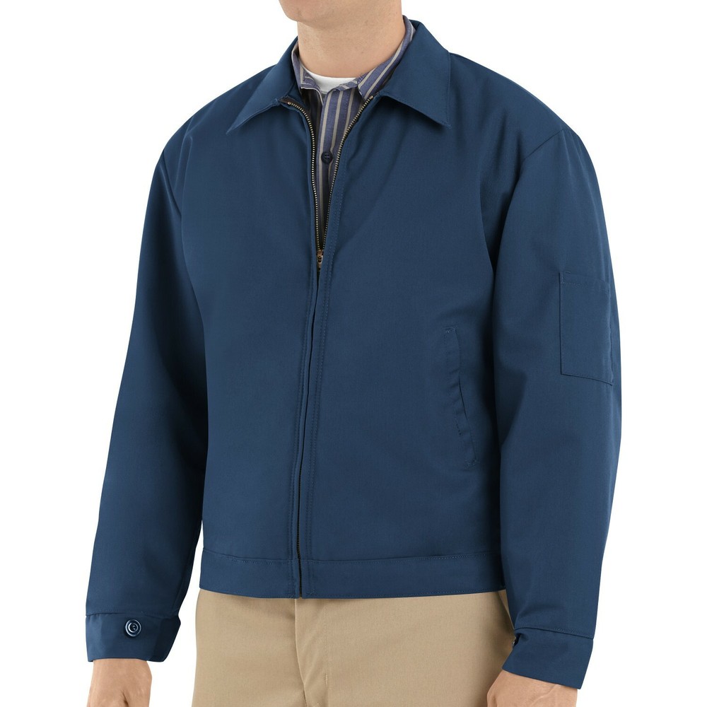 Work Jackets Zip Up Perma Lined Various Styles Quilted Lining Industrial Uniform