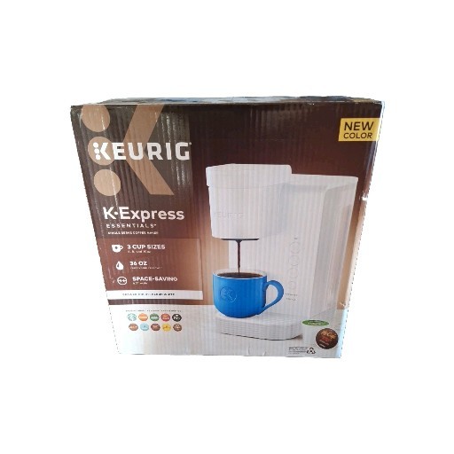 Keurig K-Express Essentials Single Serve Coffee Maker Cloud White 1200
