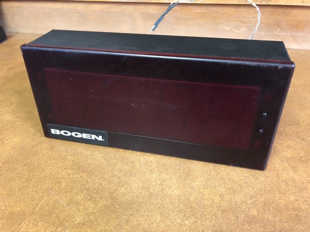 Bogen Digital Clock