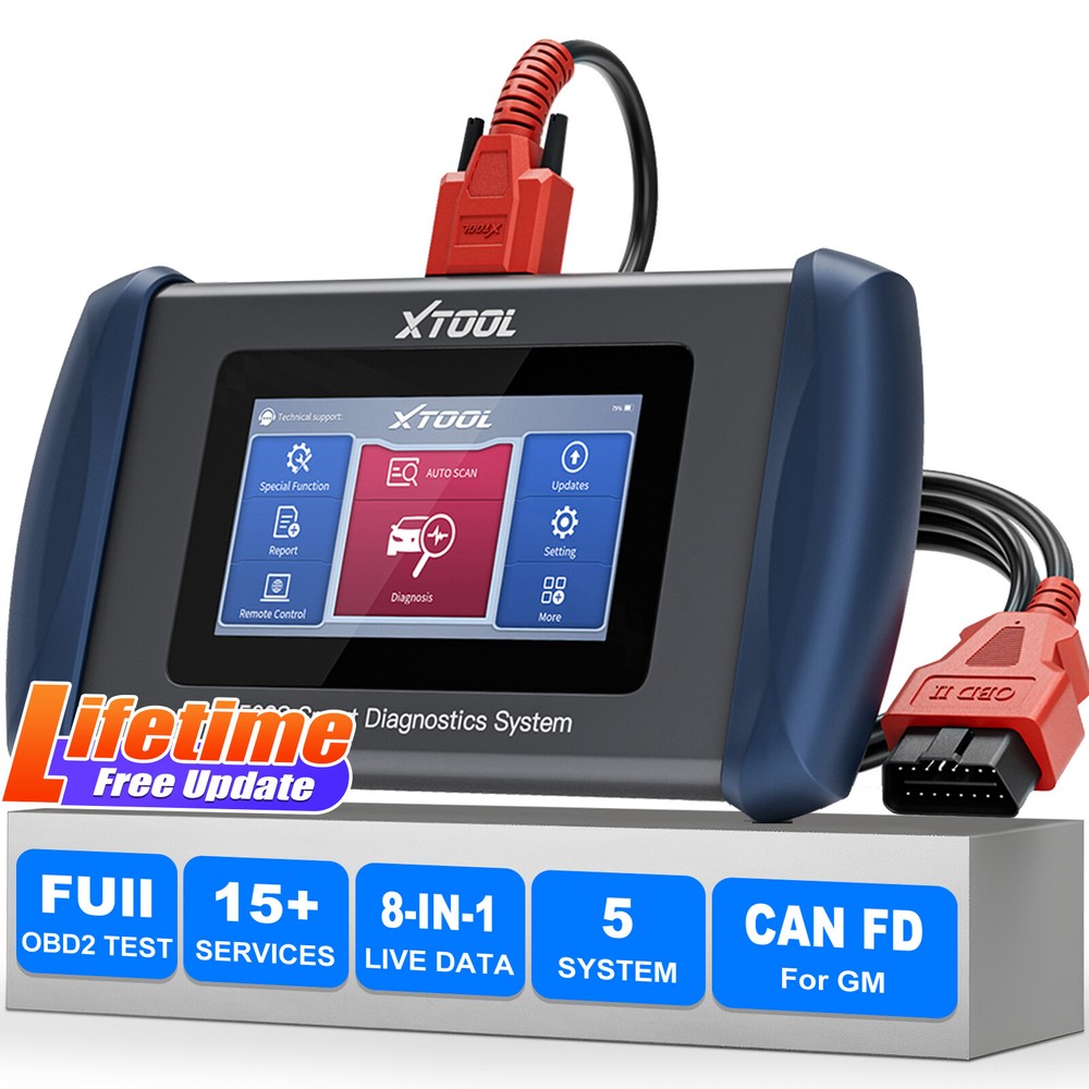 XTOOL IP508S Car OBD2 Diagnostic Scanner Tool ABS SRS System Scan 15+Services