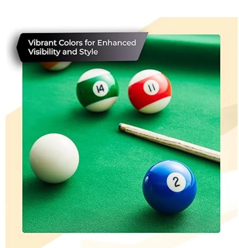 Cue-King Pool Billiard Balls, Grade AA