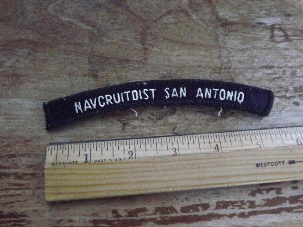 Navy NAVCRUITDIST SAN ANTONIO Tab - INV# C1217