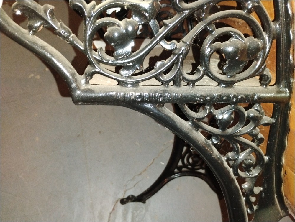 American SF Co. Student Desk #3 Cast Iron Base