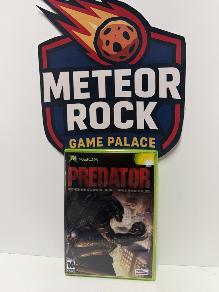 Predator Concrete Jungle - Xbox Replacement Case Only -Game Not Included