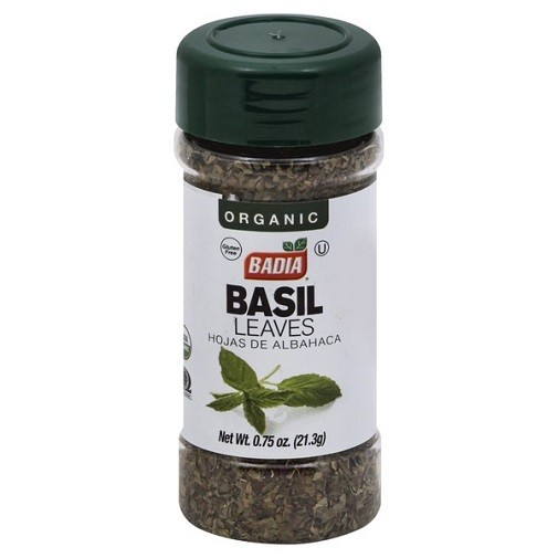 Badia Organic Basil Leaves