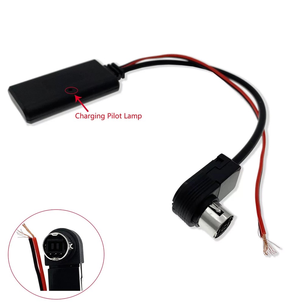 Bluetooth Adapter AI-NET for Alpine Head Unit Wireless Audio Streaming AUX Input
