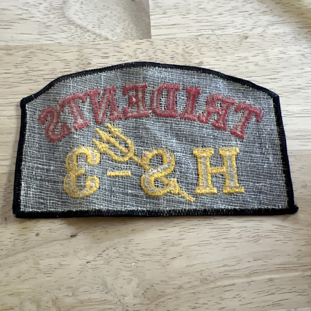 US NAVY TRIDENTS HS-3 JACKET PATCH