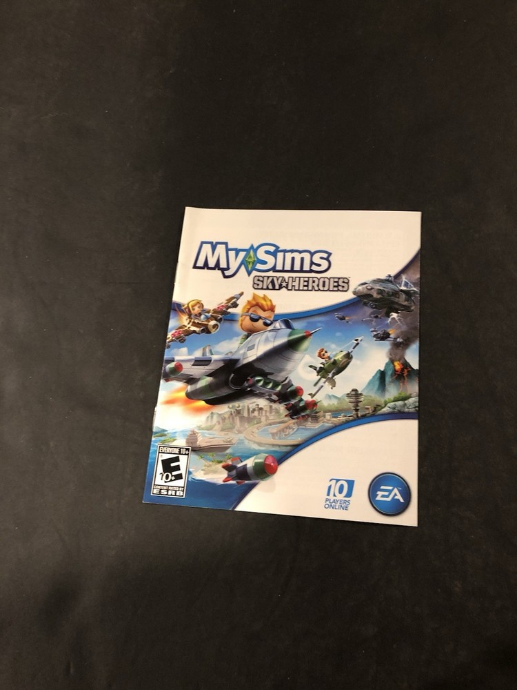 my sims sky heroes ps3 Manual Only