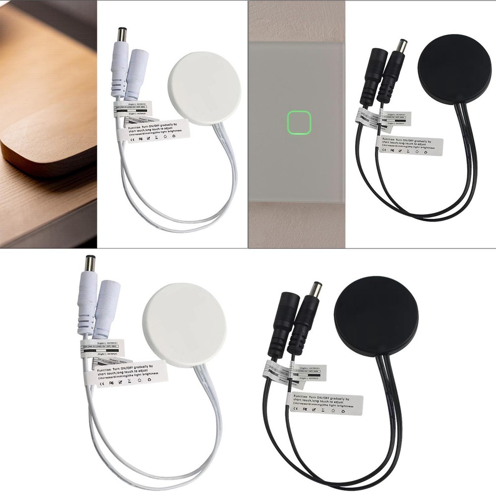 Concealed LED Touch Dimmer Switch Penetrable Smart Switch Premium Portable High