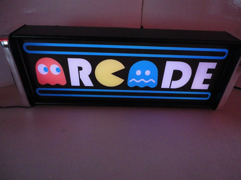 Arcade Game/Rec Room LED Display light box
