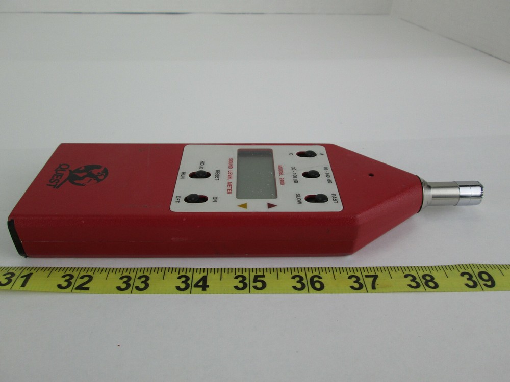 Quest Technologies Sound Level Meter Model 2400 Handheld Test Device