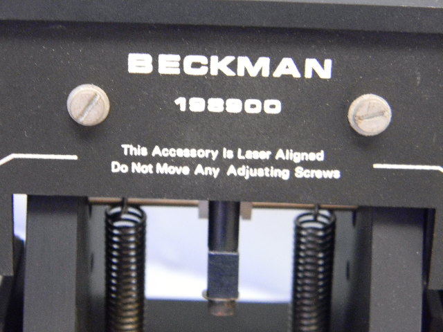 Beckman 198900 Double-beam Variable Angle Specular Reflectance Unit INS-DBSR
