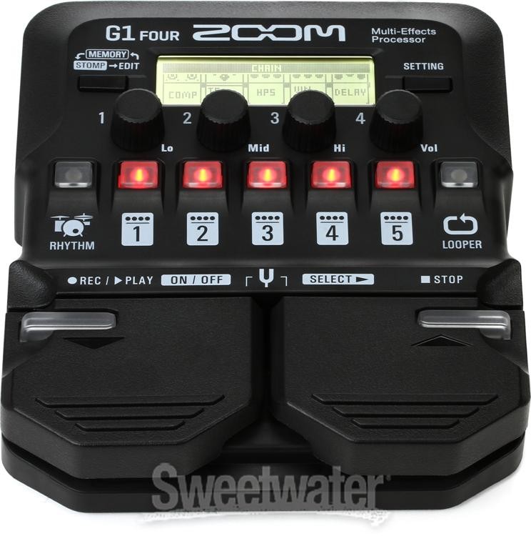 Zoom G1 FOUR Multi-effects Processor
