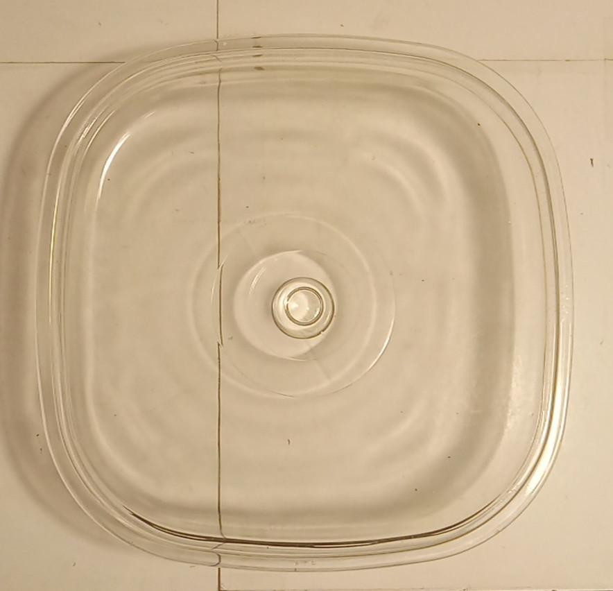 Pyrex Lid B-3 clear, square