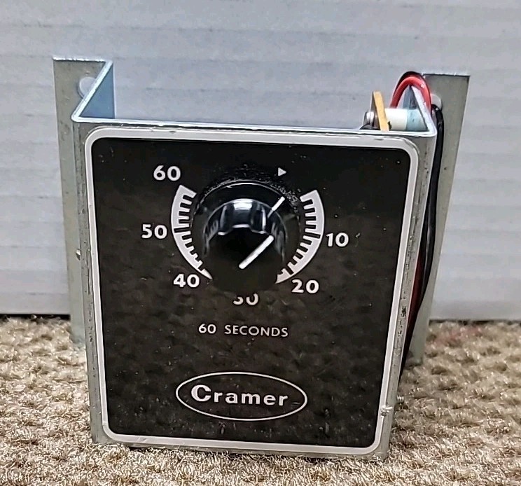 Cramer 60 Second Timer Type 3810 A 115 V 60 - New Old Stock