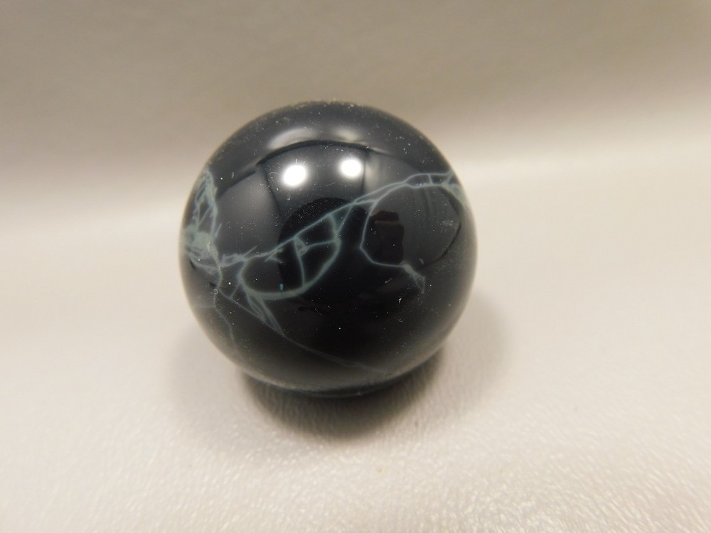 Spiderweb Obsidian Stone Sphere 1.5 inch or 39 mm Gemstone #O7