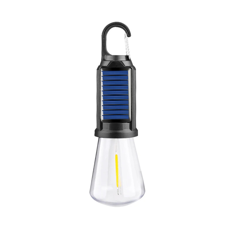 3PC Solar Portable Camping Light with Hook LED Lighting Lantern Atmosphere Light