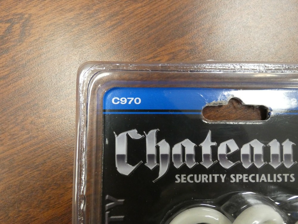 Chateau Maximum Security Disc Lock C-970 with Three Keys 2 3/4" 70mm