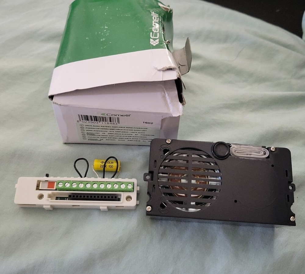Comelit 1602 Powercom Intercom Audio Speaker Unit for Simplebus System
