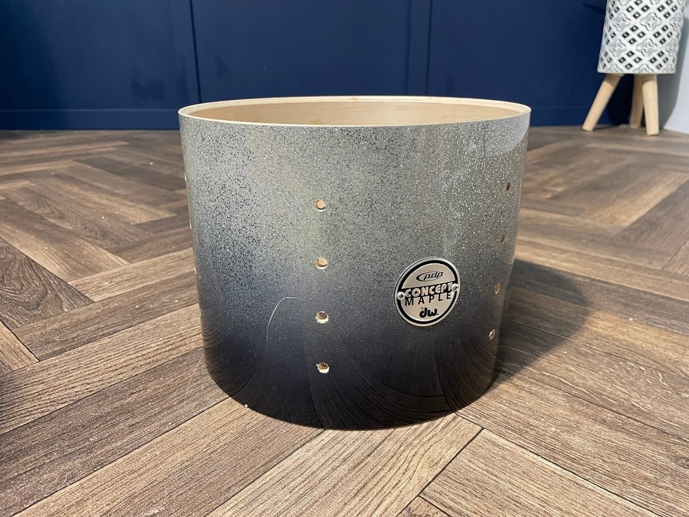PDP Concept Maple 10”x8” Tom Drum Shell Bare Wood #LL60