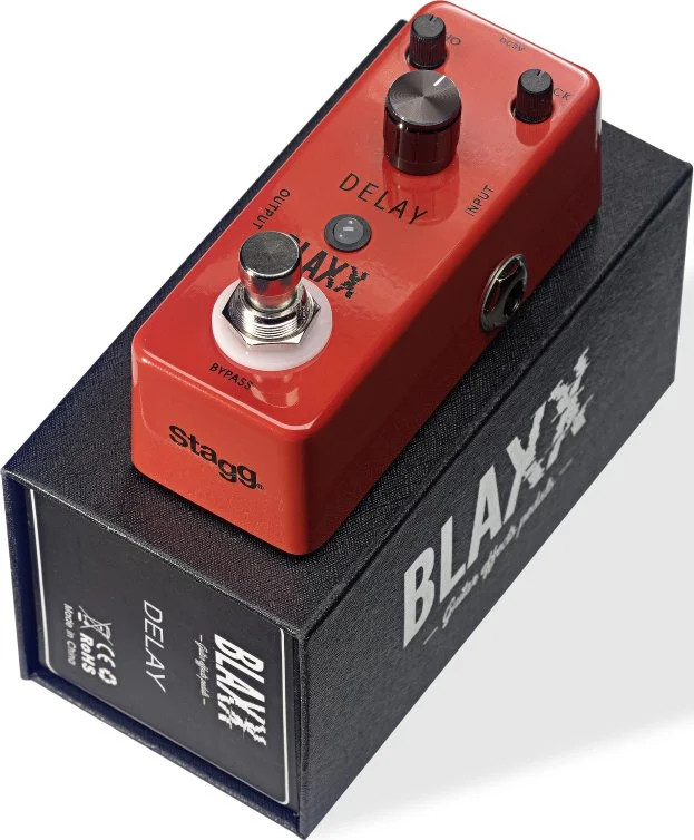 BLAXX Delay pedal for electric guitar