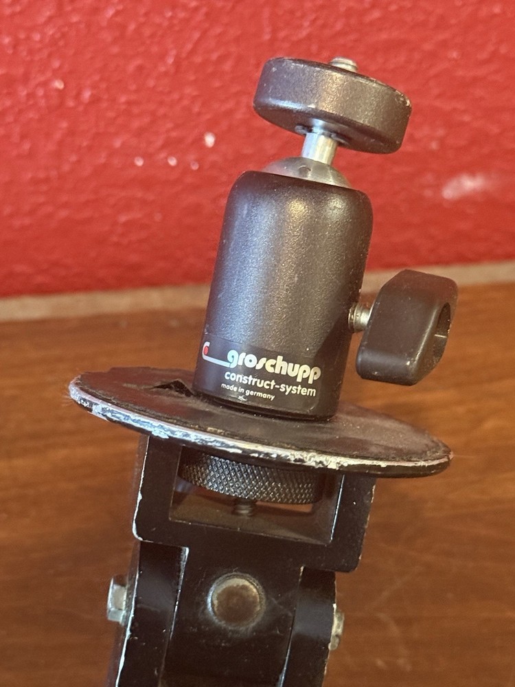 Groschupp Construct-System Universal Tripod Ball Head & Handle Germany