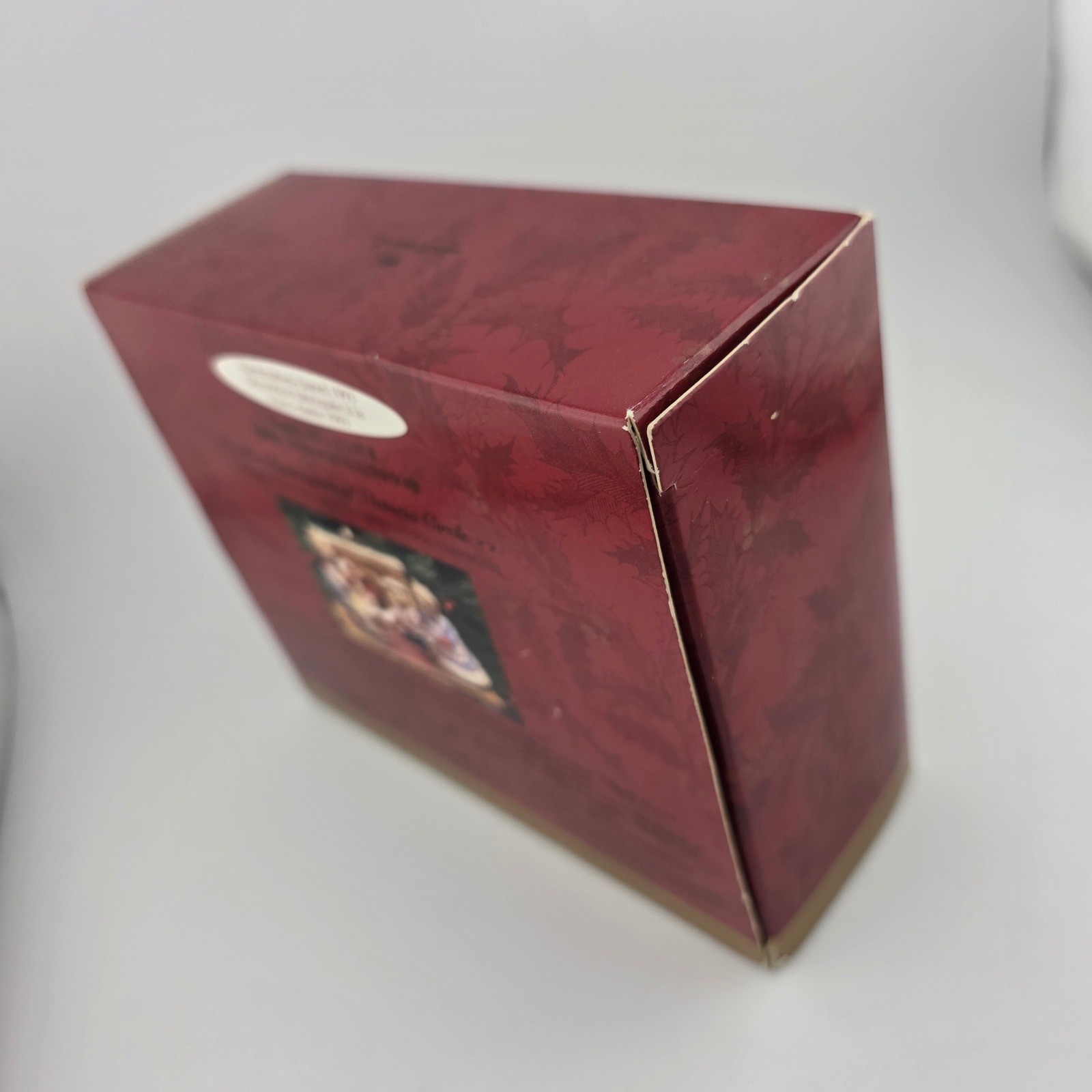 Hallmark Keepsake Bearingers Flickering Light Fireplace 2003 Ornament Tested