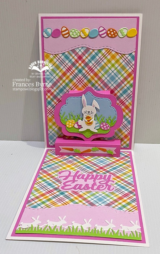 Karen Burniston Die 1264 Easter Borders