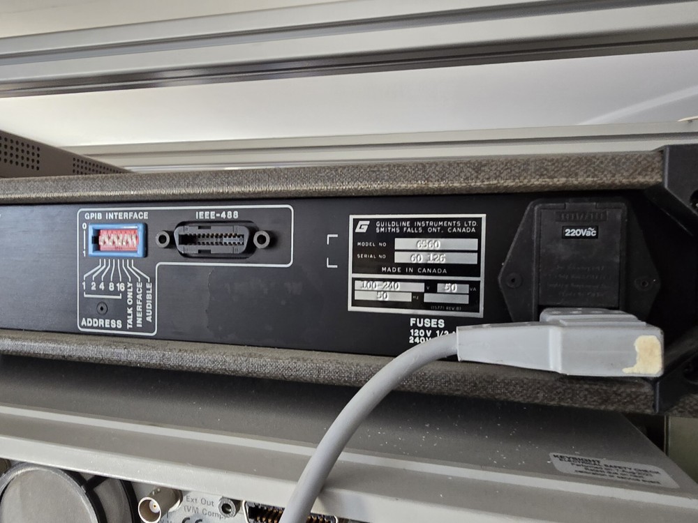 Guildline 6560 Resistance Calibrator Tested